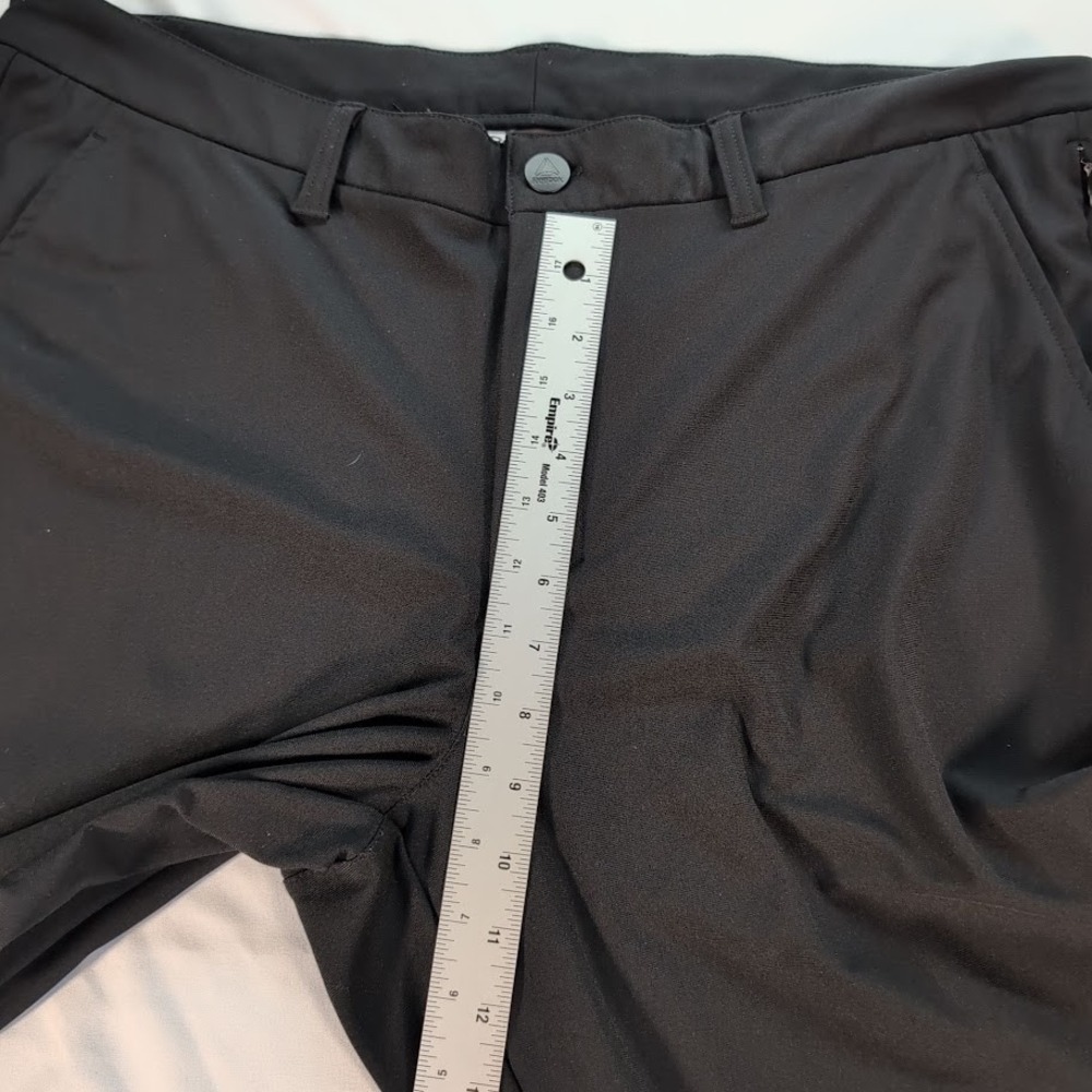 Reebok Mens Performance Pants Black 38x32 Golf Stretch Athletic - Picture 3 of 7